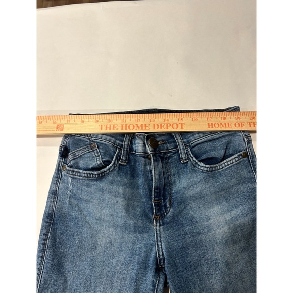 Rock &‎ Republic Womens Kashmiere Ankle Jeans Zipper Cuff Denim Blue 2M - Picture 6 of 7